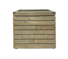 Blomsterkasse træ 39 x 39 x 44